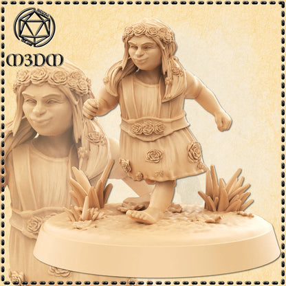 Dwarf Children Miniature by M3DM