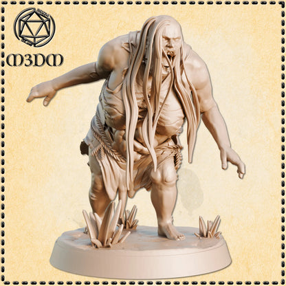 Female Ghast Zombie Miniature by M3DM