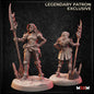 Female Steampunk Fighter miniature by M3DM