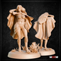 Female Elf Warlock Miniature by M3DM