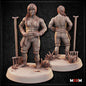 Female Farmer Fighter by M3DM