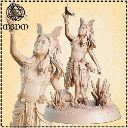 Fey Child Miniature by M3DM