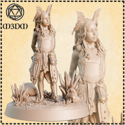 Fey Child Miniature by M3DM