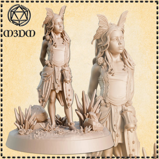 Fey Child Miniature by M3DM