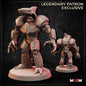 Fishfolk Artificer Mech Miniature by M3DM