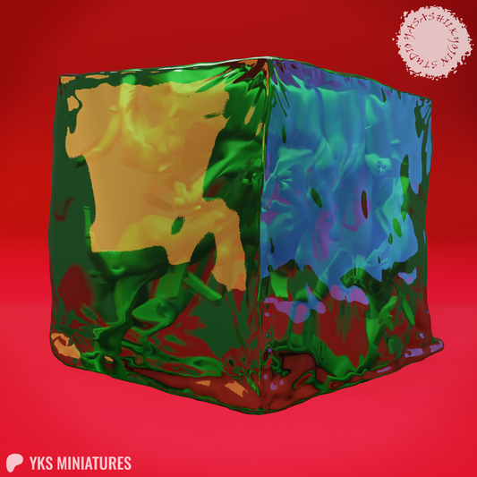 Gelatinous Cube by Yasashii Kyojin Studio