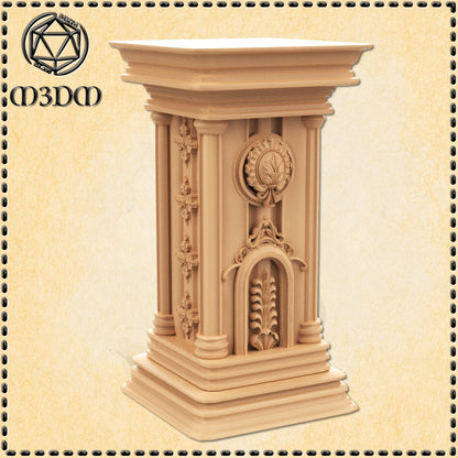 Gothic Pedestal Miniature by M3DM