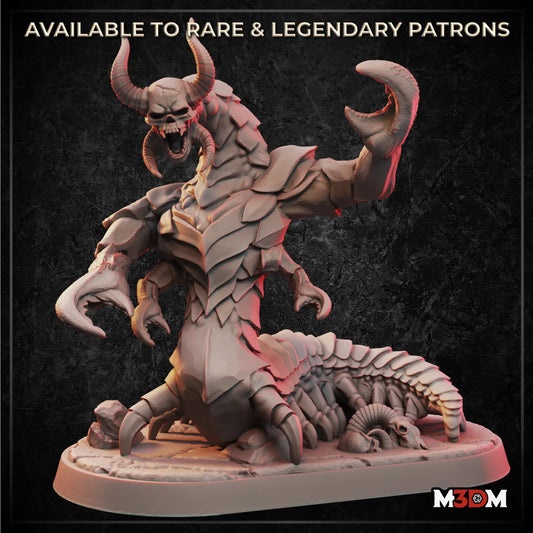 Grave Centipede miniature by M3DM