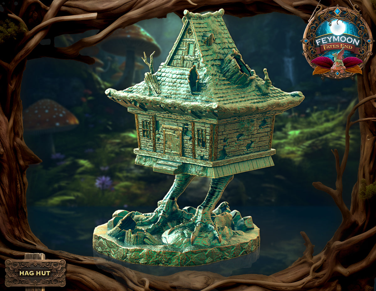Baba Yaga Hut Dice Tower by Fates End