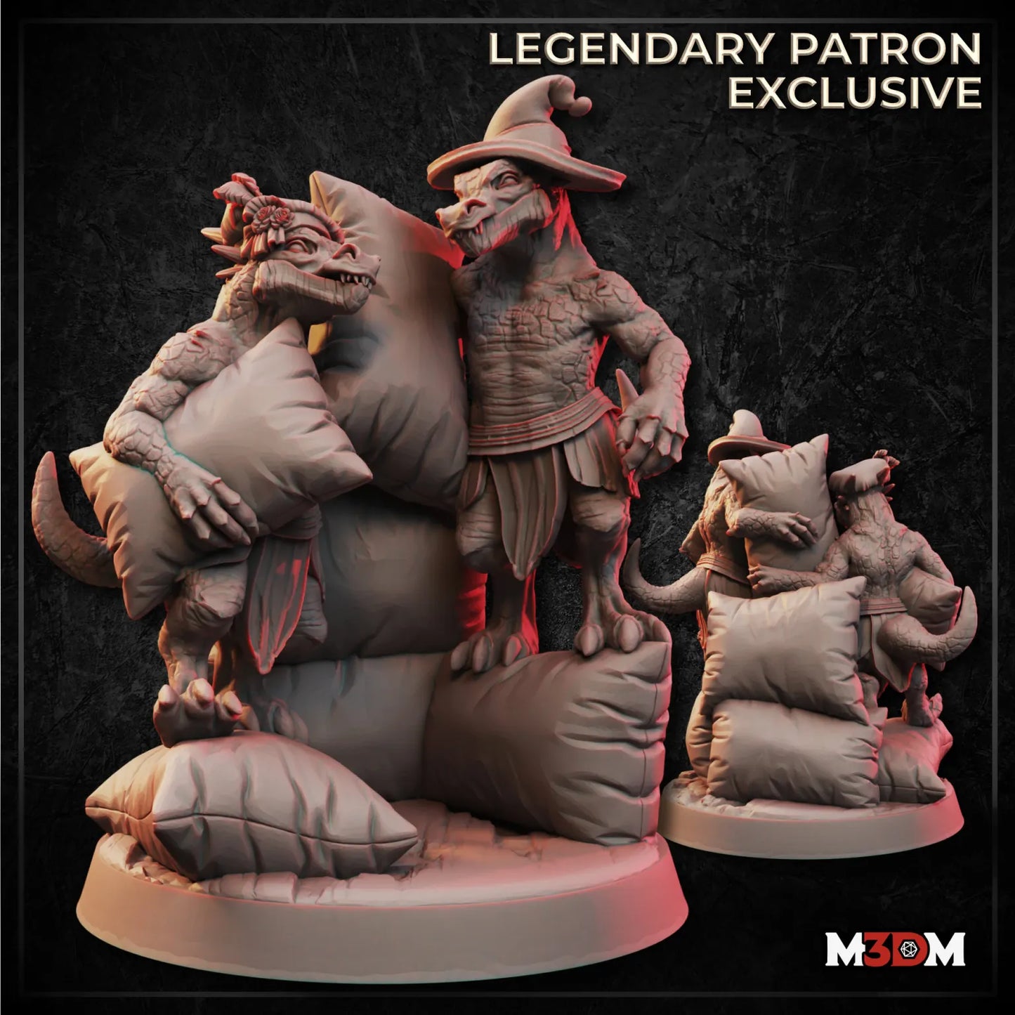 Kobold Friends miniature by M3DM