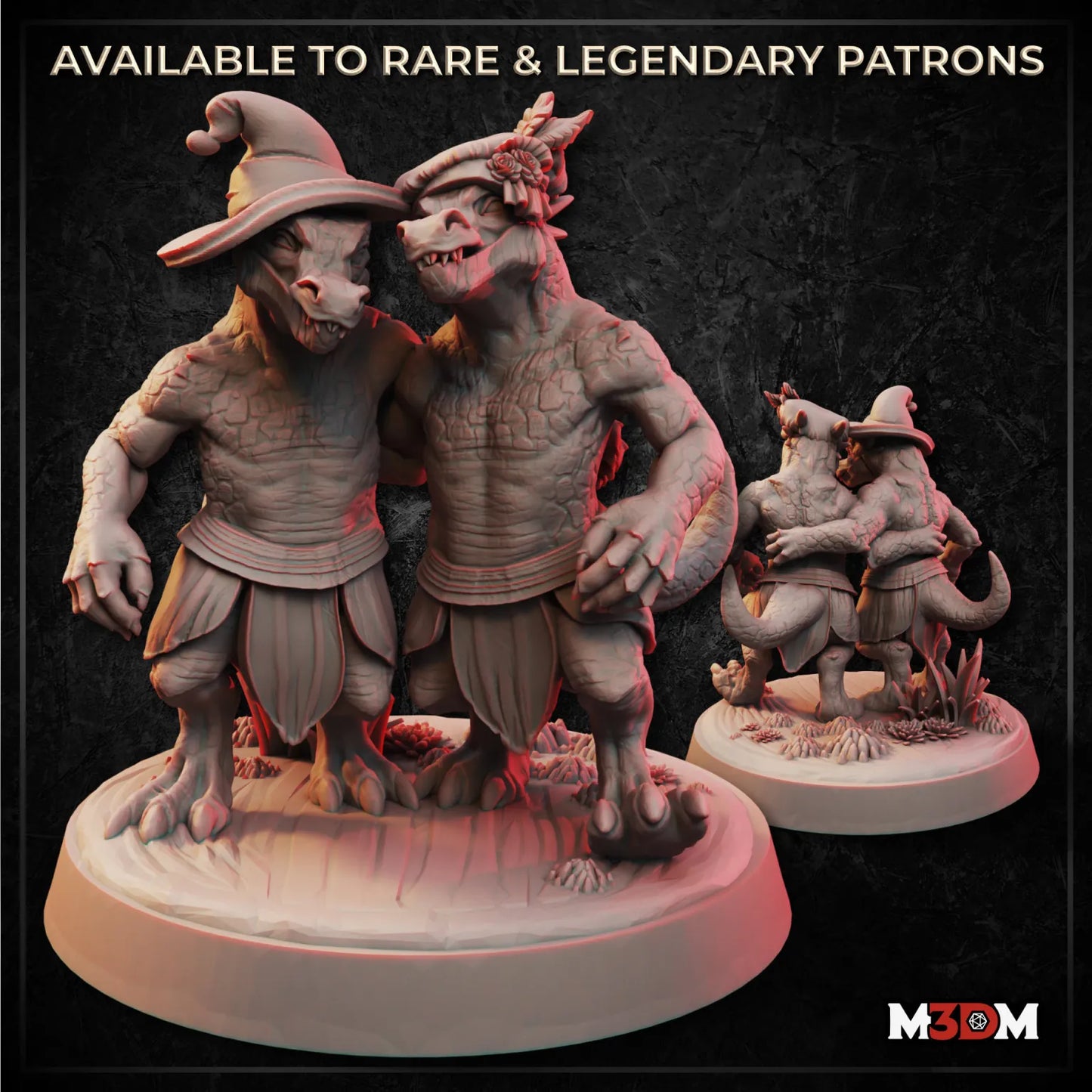 Kobold Friends miniature by M3DM