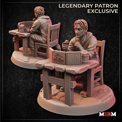 Dungeon Master miniature by M3DM