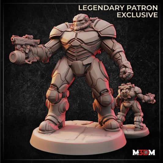 Metalforged paladin by M3DM