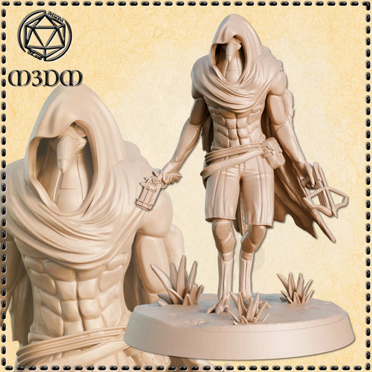 Metalforged Birdfolk Rogue Miniature by M3DM