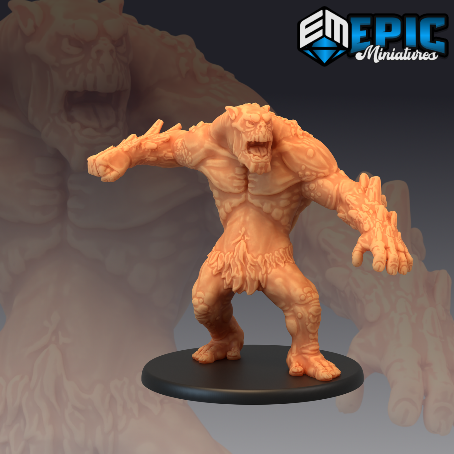 Mountain Troll by Epic Miniatures