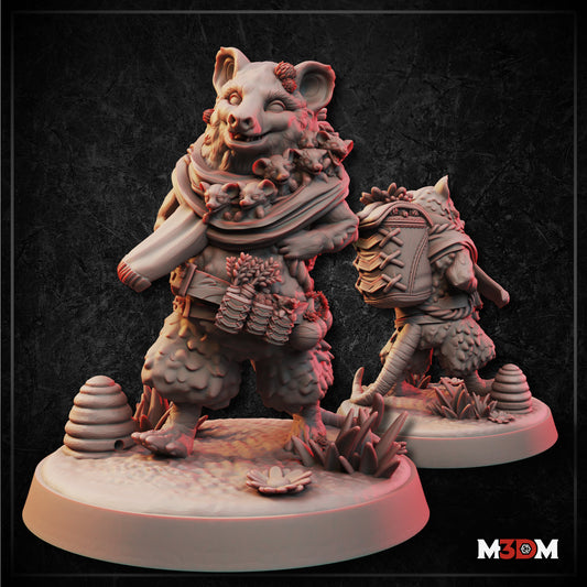 Opossumfolk Herbalist by M3DM