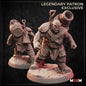 Orc Slinger Artificer miniature by M3DM