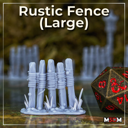 Rustic Fences by M3DM
