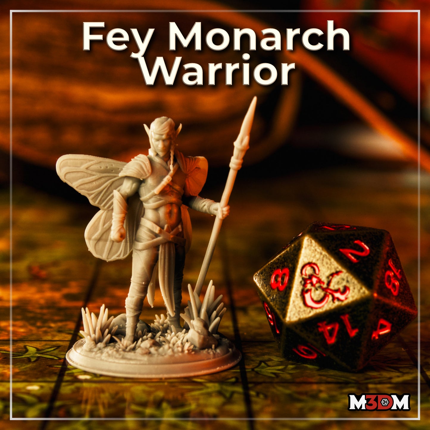 Fey Monarch Warrior by M3DM