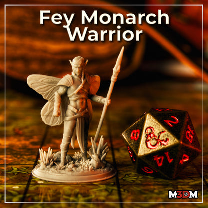 Fey Monarch Warrior by M3DM