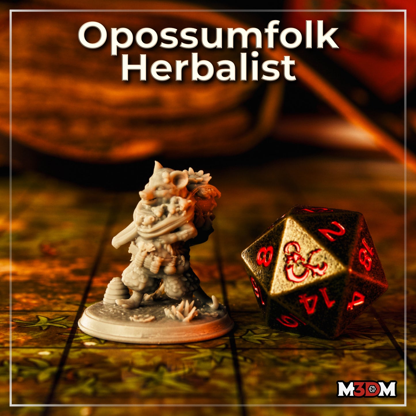 Opossumfolk Herbalist by M3DM