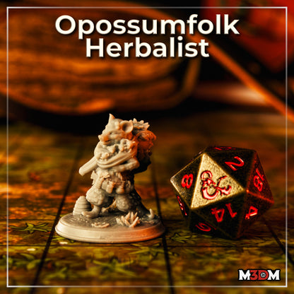 Opossumfolk Herbalist by M3DM
