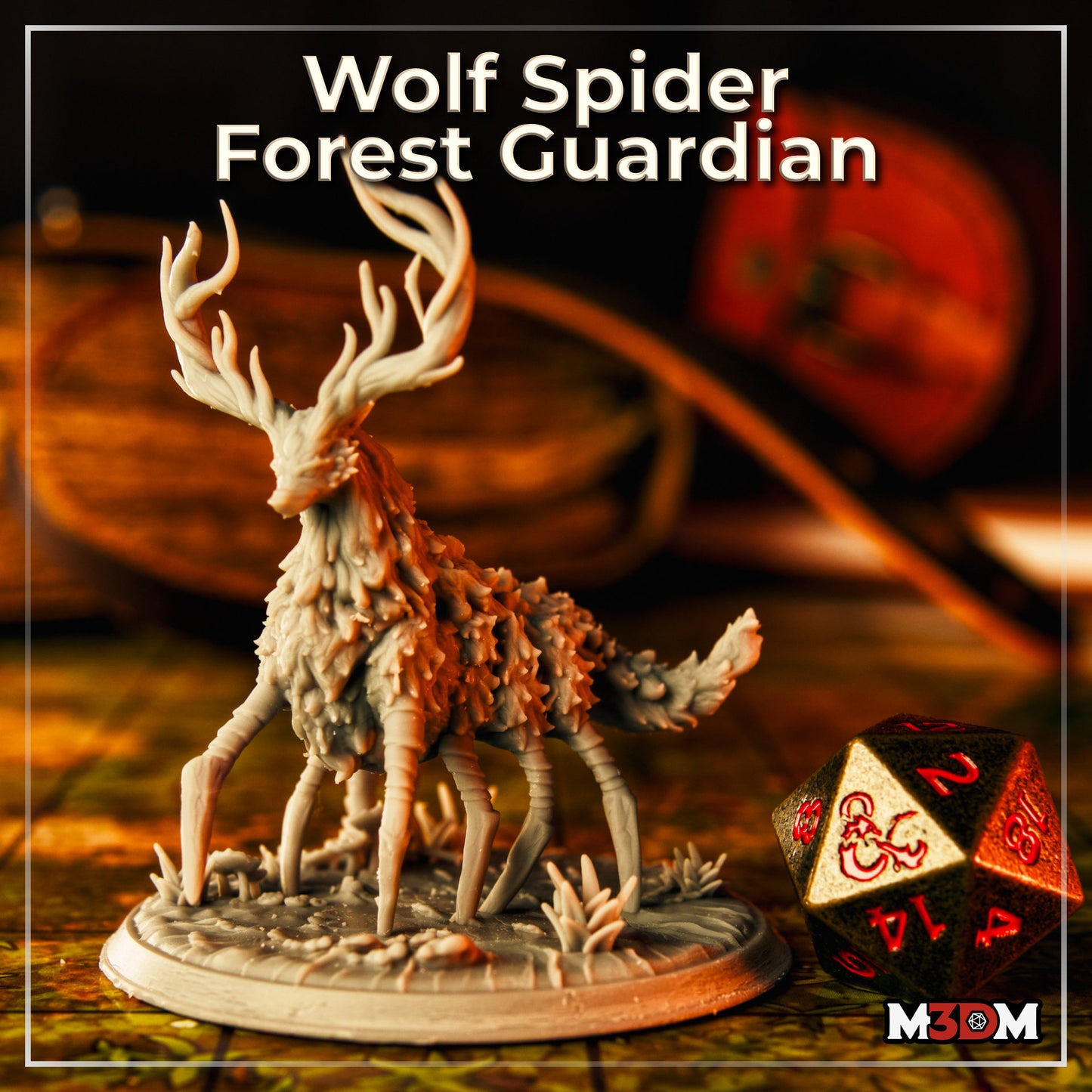 Wolf Spider Forest Guardian by M3DM