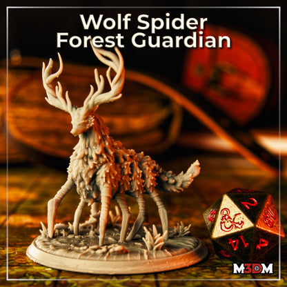 Wolf Spider Forest Guardian by M3DM