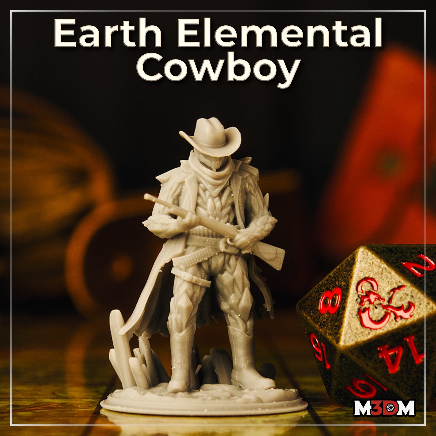 Earth Elemental Cowboy by M3DM