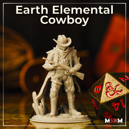 Earth Elemental Cowboy by M3DM