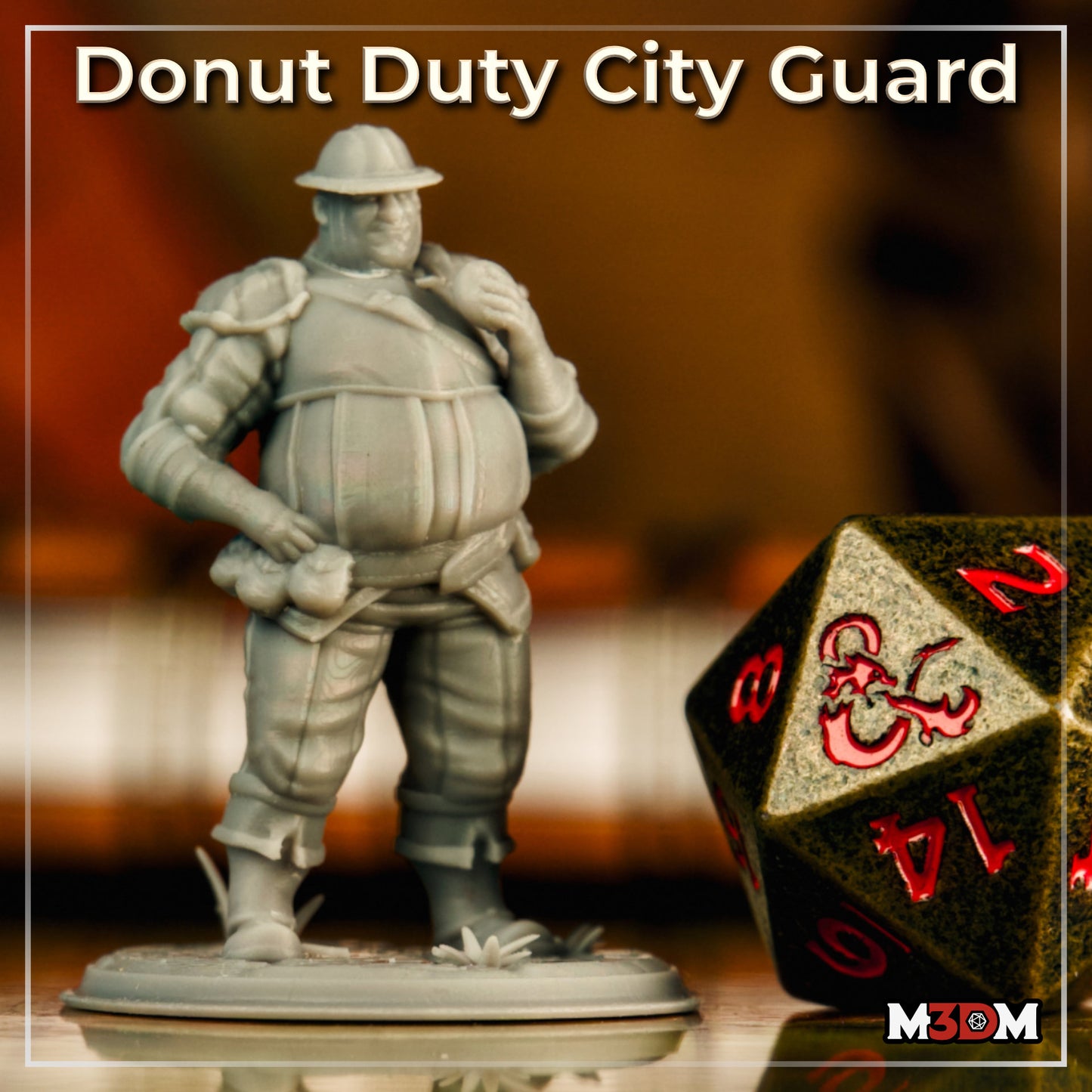 Doughnut Duty City Guard by M3DM