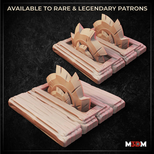 Saw Traps miniature by M3DM