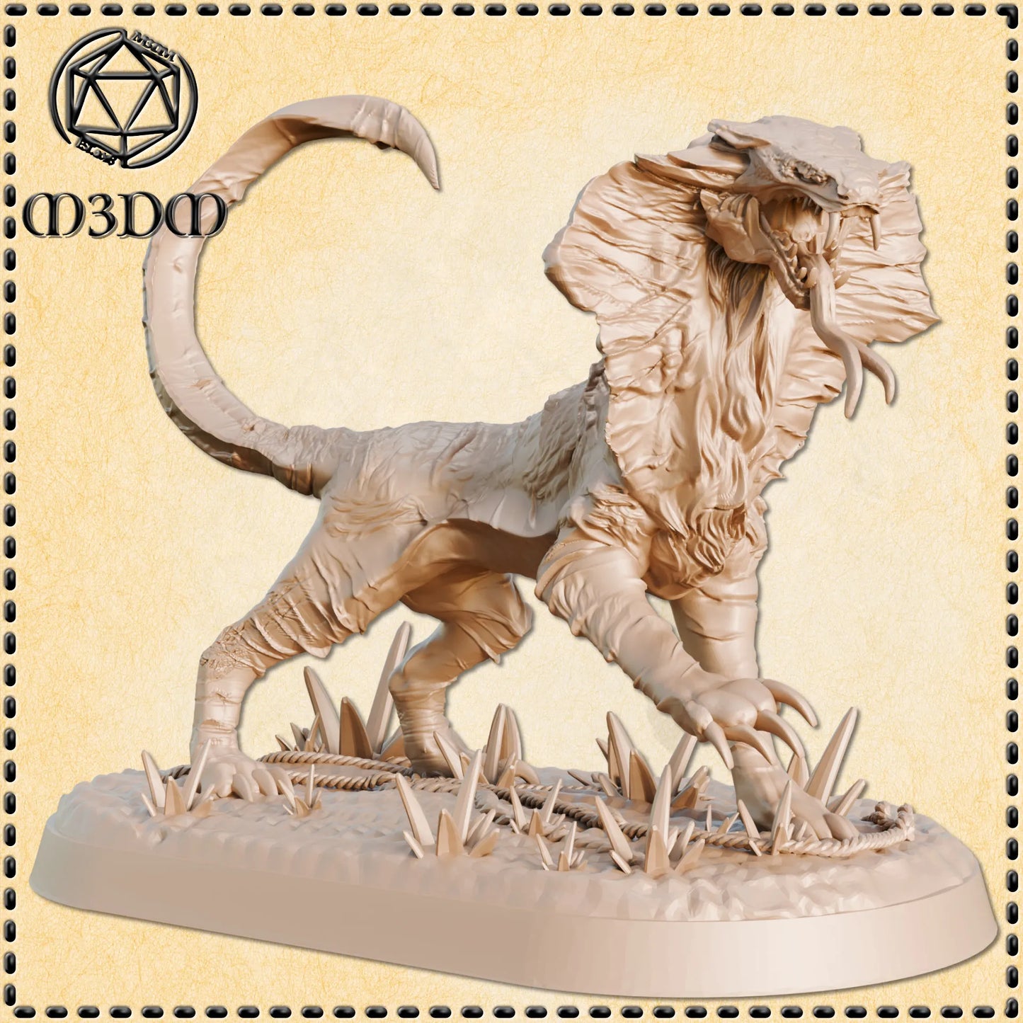 Serpopard Miniature by M3DM
