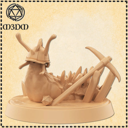 Slug Miner Miniature by M3DM