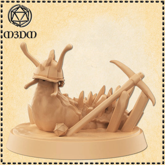 Slug Miner Miniature by M3DM