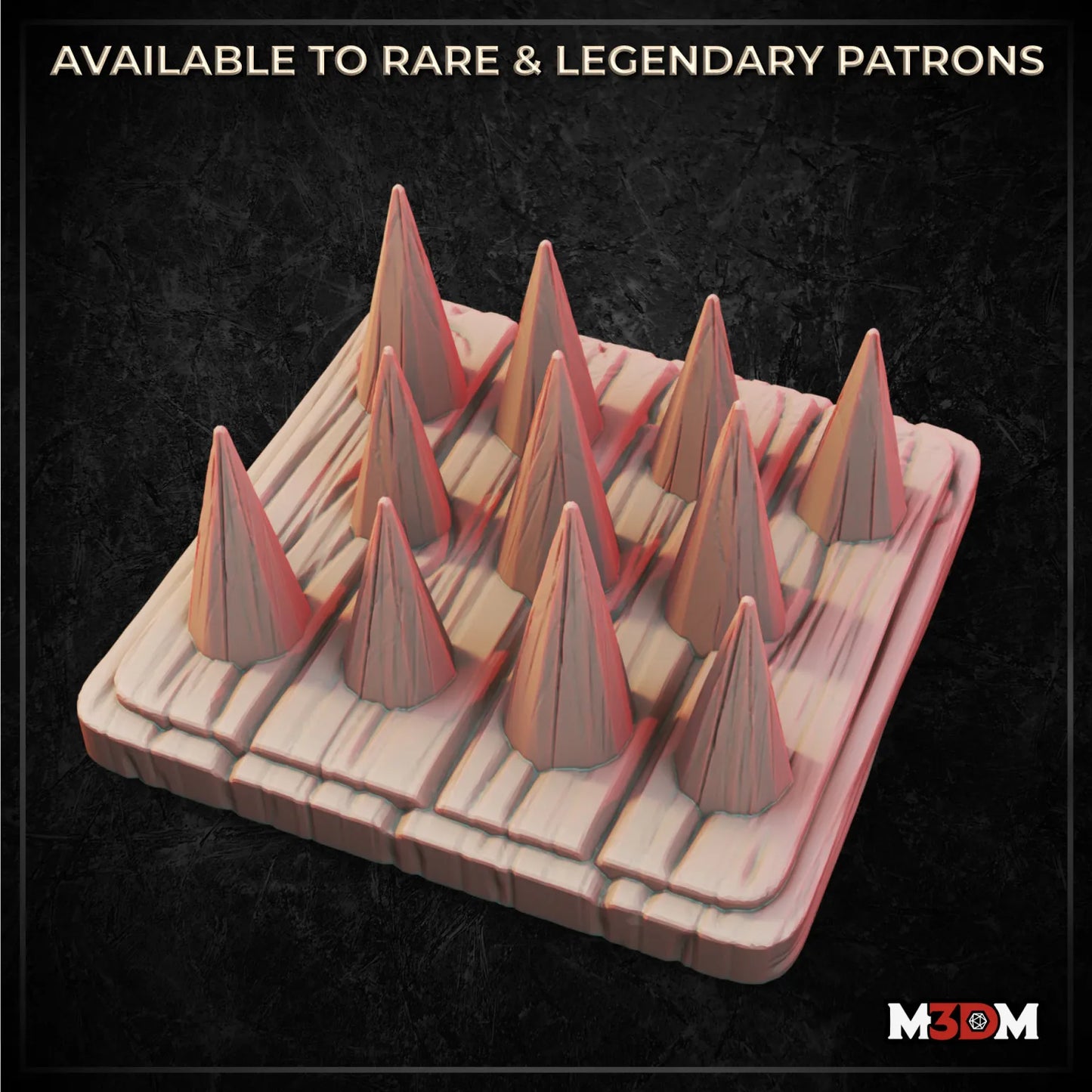 Spike Trap miniature by M3DM