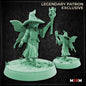 Sprite Cleric Miniature by M3DM
