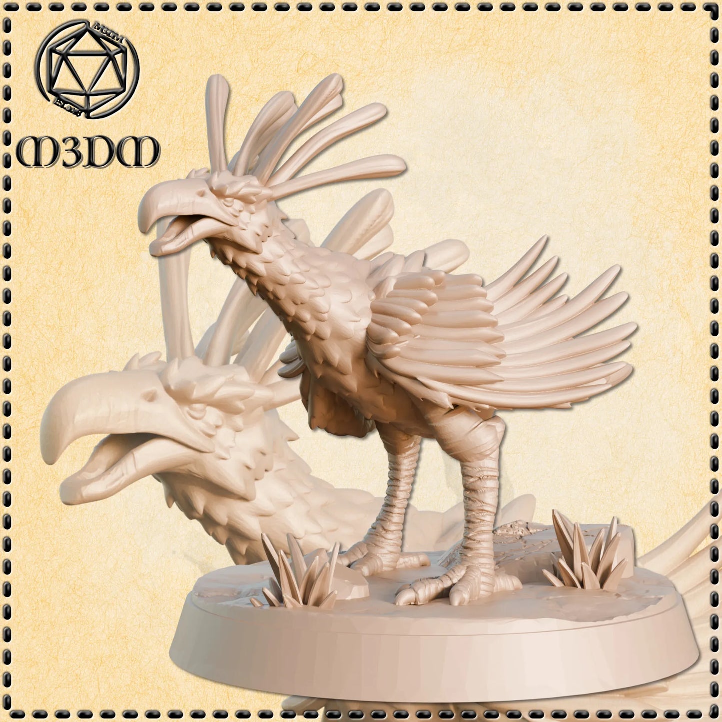Terror Bird Miniature by M3DM