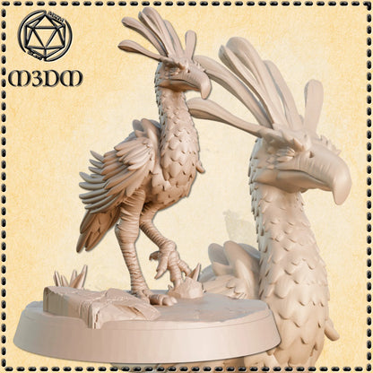 Terror Bird Miniature by M3DM