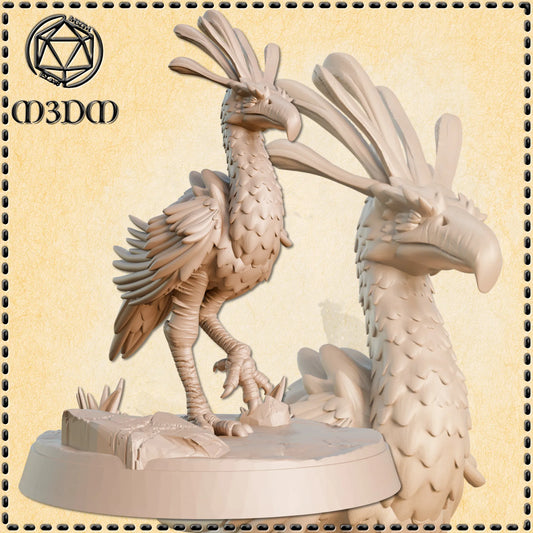 Terror Bird Miniature by M3DM