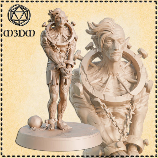 Tortured Human Miniature by M3DM