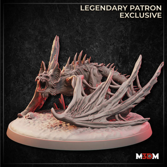 Undead Bat Wyvern by M3DM