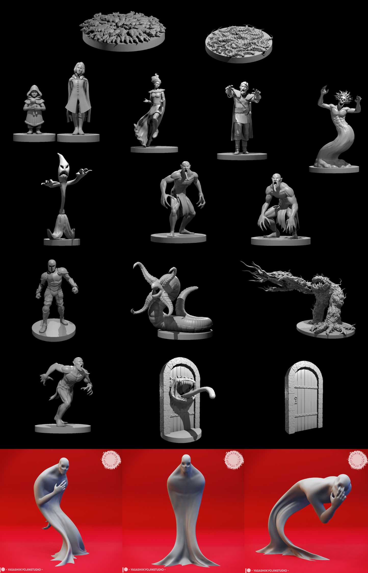 Curse of Strahd Death House Mini Pack