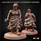 Victorian Strong Woman miniature by M3DM