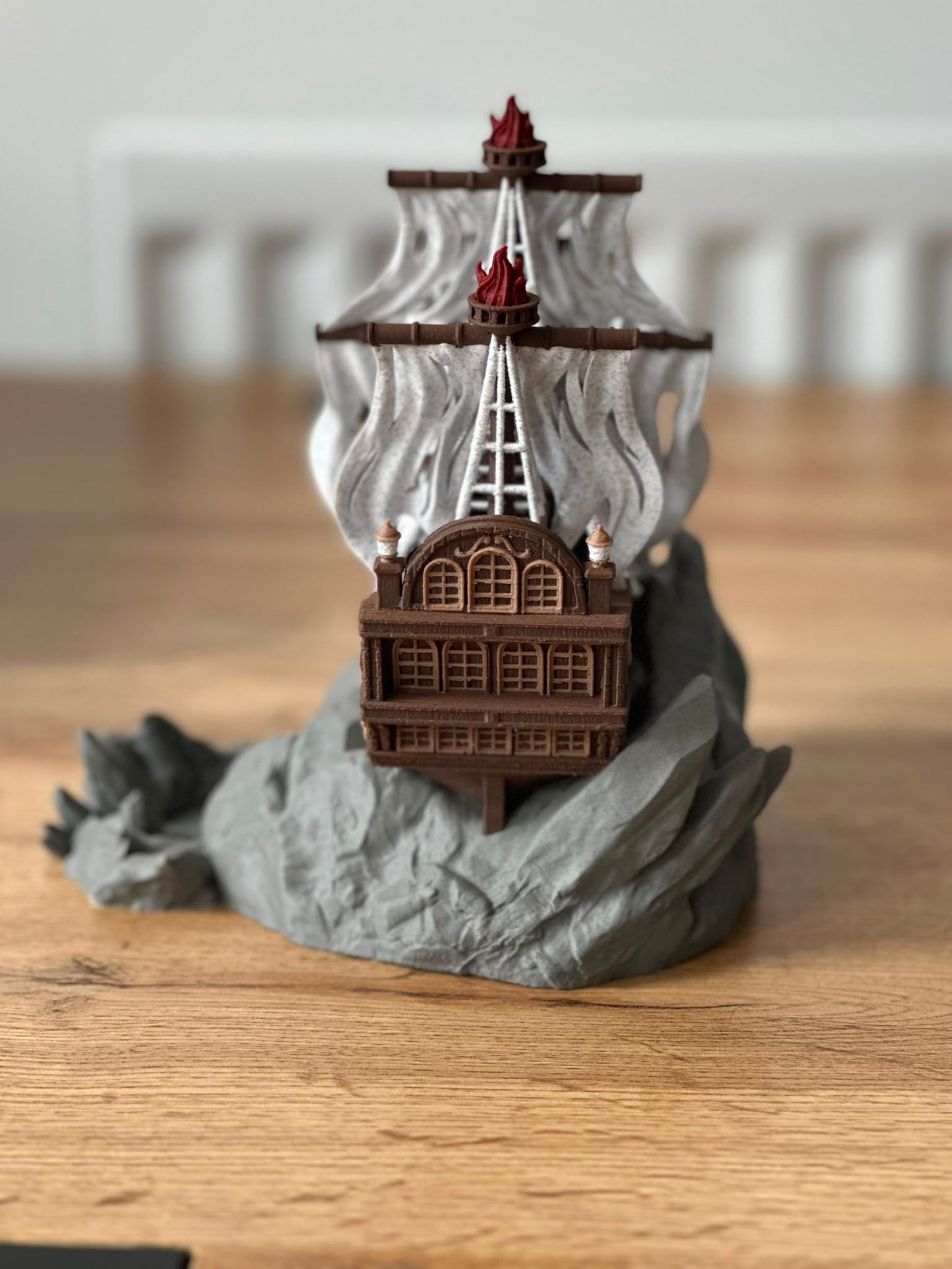 Ghostly Galleon Dice Tower by Fates End