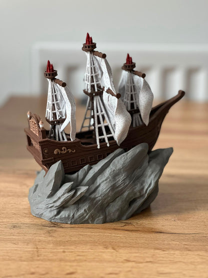 Ghostly Galleon Dice Tower by Fates End
