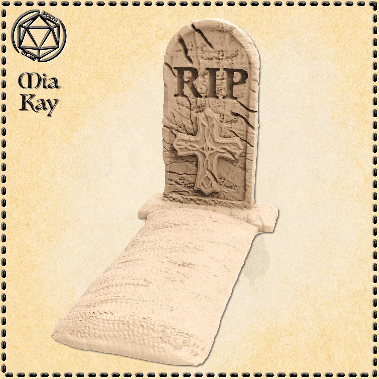 Tombstone mimic miniature by M3DM