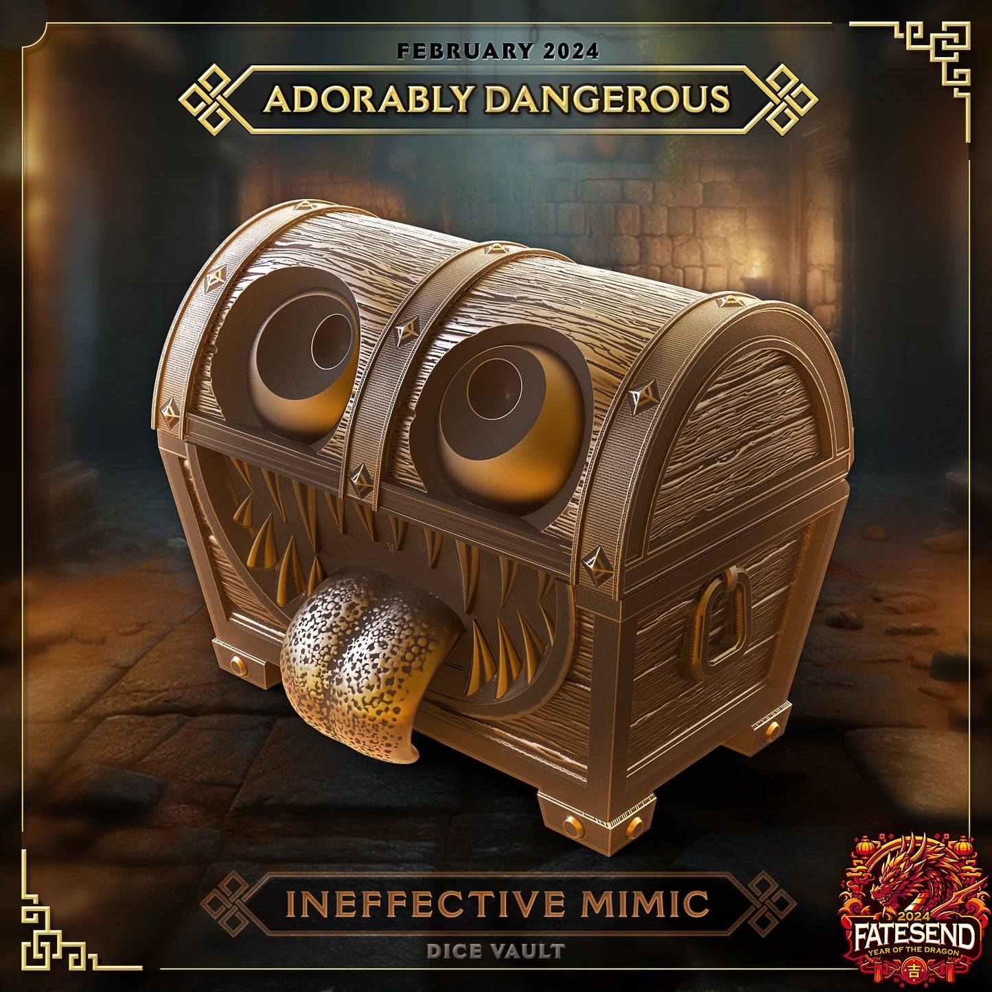 Ineffective Mimic Dice Box by Fates End