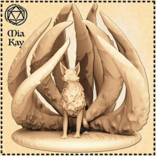 The 9 Tailed Fox miniature by M3DM