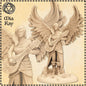 Angelic Bard with Lute miniature by M3DM